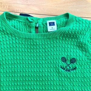 Janie and Jack Tennis Sweater size 5, nearly new